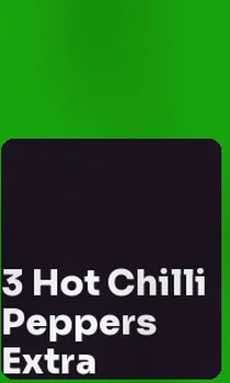3 Hot Chilli Peppers Extra